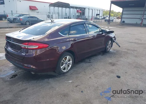 2018 Ford Fusion Se из США, поврежденный, VIN 3FA6P0HD7JR200877